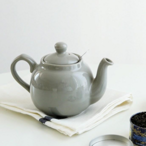 [공식수입사 국내직배송] 런던포터리 티팟 London Pottey Globe 2 cup filte teapot 550ml, 그레이