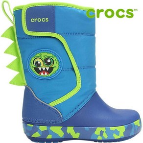 크록스 아동 부츠 H12- 205304-456Kids Cocs Fun Lab Monste Lights Boot