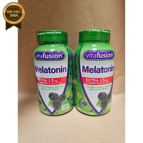 vitafusion 비타퓨전 엑스트라 스트렝스 잠잘오는 5mg 구미 블랙베리 총 432개 04/2025, 1개