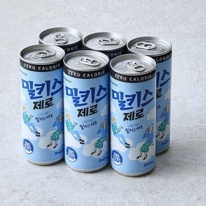 롯데칠성 밀키스 제로 30캔, 30개, 250ml