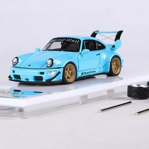 Fast Speed 1:64 포르쉐 RWB 964 - 블루 (Kashiwa), 1개