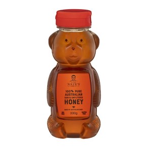 호주 네이처 네이트 허니베어 호주꿀 330g Natue Nate's Honey Bea Austalian Honey, 1개, 1정