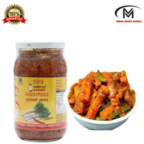 AAMA KO ACHAR RADISH PICKLE 무절임 380G, 1개