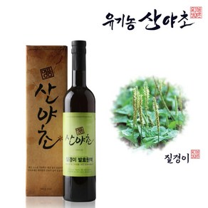 유기농산야초 질경이 발효원액 효소 진액 엑기스, 500ml, 1개