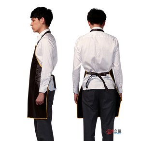 요들 요들가운 APRON 비닐앞치마 브라운 레드 그린 미용실 주방 작업실, 1개