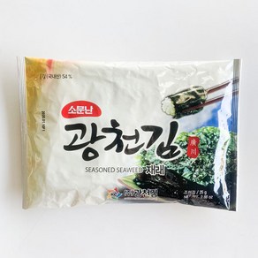 소문난 광천 재래김 25g, 1개