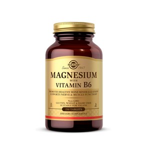 솔가 마그네슘 + 비타민B6 피리독신 Magnesium, 250정, 2개