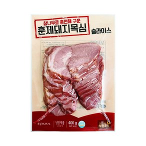 닭고기몰 노랑오리 훈제돼지목심 400g, 1개