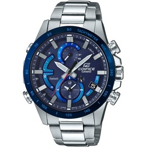 카시오 CASIO EDIFICE 에디피스 EQB-900DB-2AJF EDIFICE에디피스 CONNECTED+LIGHT 스마트폰 링크 시리즈 스테인리스 밴드 크로노그래프 블루 IP