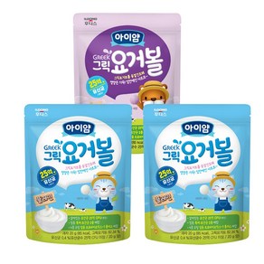 일동후디스 아이얌 그릭요거볼 혼합, 1세트, 플레인[2]+블루베리[1], 20g