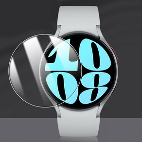 갤럭시 워치 고강도 풀커버 강화유리 액정보호필름, 44mm, 2개