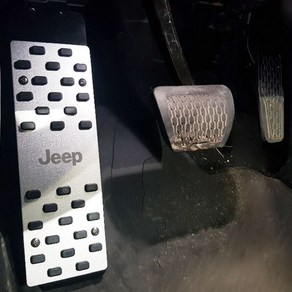 Jeep 랭글러 루비콘 사하라 오버랜드 전용 JL 보조페달 악세사리 스포츠페달 풋레스트 데드페달 편안한발