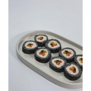 강아지간식 애견수제간식 강아지김밥 저알러지 간식 생일상 답례품 소풍간식 펫쯔스낵, 8개, 20g, 멍김밥