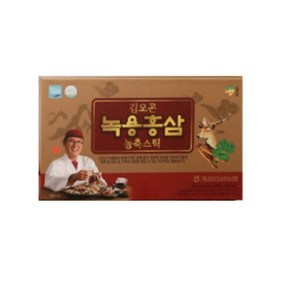 김오곤 녹용홍삼농축스틱, 10ml, 1박스