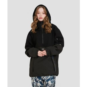 2324 NNN - XT23 Mix Anorak - HOOD - 블랙 [부분 방수후드] [오로라 나염]