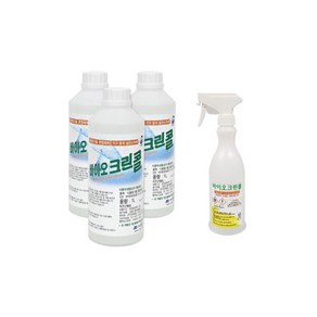 진로발효 바이오크린콜 1L 3개+공병 450ml 살균소독제 에탄올 75% 발효 주정, 진로발효 바이오크린콜 1L 3개+공병 450ml 살균소, 3개