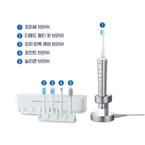 파나소닉 더블 음파 전동 칫솔(EW-DP52) 교체형 리필 칫솔모 2p, 1개, (Stain)WEW0938 미백케어모