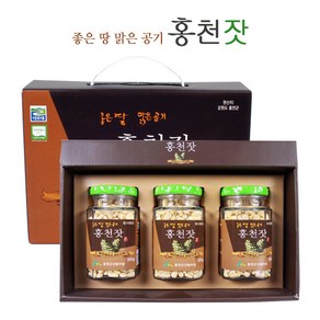 홍천군산림조합 강원도 홍천잣 (쇼핑백 포함), 100g, 3개