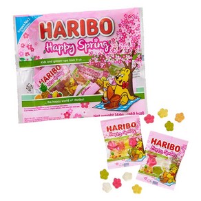 일본젤리 HARIBO 하리보 해피 스프링 144g 플라자 온라인, [01] 표준, 1개