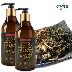 발효 어성초 녹차 자소엽 샴푸 300ml 발효샴푸 한방샴푸