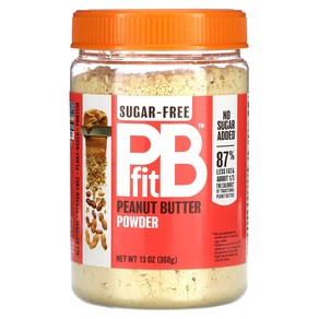 PBfit 무설탕 땅콩버터 파우더 368g, 1개