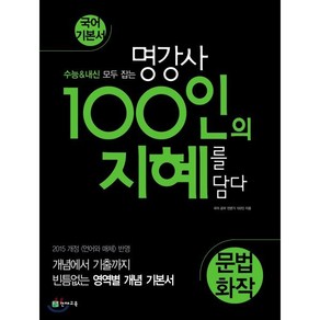 100인의 지혜 문법·화작 (2025년용), 천재교육