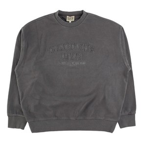 마리떼프랑소와저버마리떼 VINTAGE DYEING APPLIQUE LOGO OVER FIT SWEATSHIRT MFG44FSW103 CRC 마감임박!!!