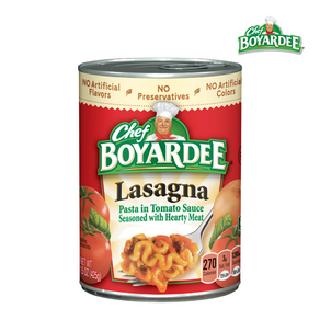 [Chef Boyadee] 쉐프 보야디 라자냐 통조림 425g Chef Boyadee Canned Pasta, 1개