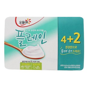 요플레(플레인)85gX4빙그레, 4개, 85g