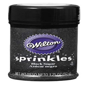 Wilton Black Suga Spakles 3.25 Ounce (Pack of 1) Wilton 블랙 슈가 스파클 3.25온스(1팩), 1개, 92g