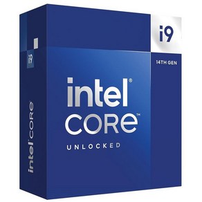 Intel® Core™ i9-14900K 새로운 게이밍 데스크탑 프로세서 24 코어 (8 P-코어 + 16 E-코어) 통합 그래픽 - 언락.