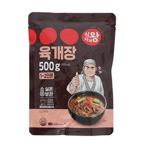 식자재왕 육개장, 500g, 1개