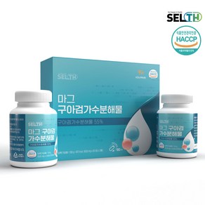 셀스 마그 구아검 가수 분해물 프리바이오틱스, 1박스, 180정