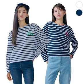 체이스컬트 크롭 스트라이프 T-SHIRT/2Colo - 멀티 342901