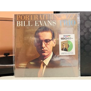 빌 에반스 Bill Evans Potait In Jazz LP (투명그린컬러/미개봉)