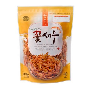 바다소리 자연건조 꽃새우 100g, 1봉