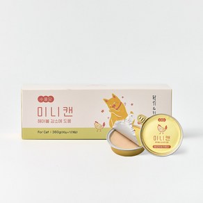 수플담 미니캔 헤어볼 고양이 구토 습식 사료 키토산, 12개, 30g, 닭가슴살