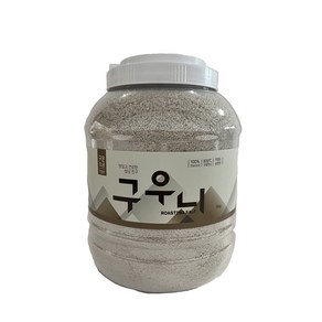 국산 구운천일염 가는입자 5kg 용기 식당 가정용 꽃소금 죽염대용 조리용 구이용 리필용 한식 중식 일식 양식, 1개