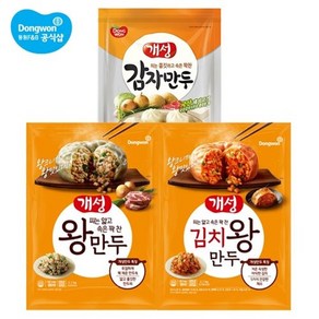 동원에프앤비 [S]동원 개성 왕만두 2.1kg x 2개/김치왕만두/감자만두, 개성 김치왕만두 2.1kg x 2봉, 2개