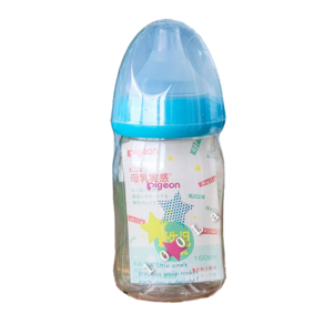 Pigeon Star brown wide neck baby bottle 피죤 스타 브라운색 넓은 목 젖병