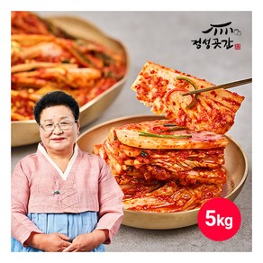 [정성곳간] 강순의명인 포기김치 5kg, 1개