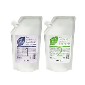 DADA 다다 퓨레이라 볼륨 스트레이트(노말) 1제500ml+2제500ml(액상타입), 1개, 500ml