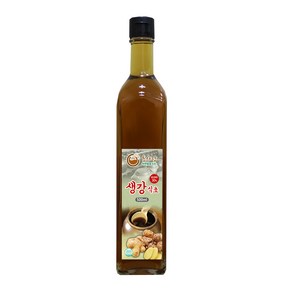 초사랑 생강식초 500ml 흑초 천연발효식초 발효식초 천연식초 생산자직접판매