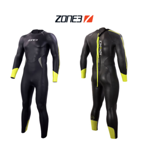 Zone3 Advance Wetsuit 남성용 블랙 오픈워터 철인3종 경기복 수영 레이싱 자전거 싸이클링 스포츠 훈련