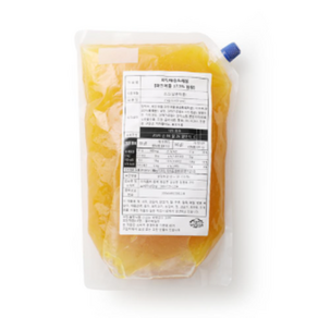 [먹깨비네] 아워홈 파인애플 드레싱 2kg 대용량드레싱, 1개