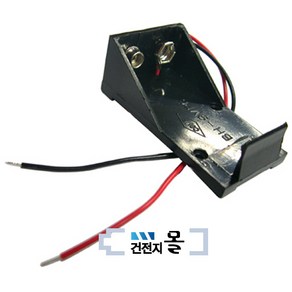 건전지 홀더 FC-1 (9V), 1개, 1개입