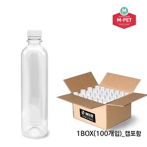 미르코리아 아치 패트병 56 x 232 mm, 500ml, 100개