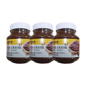 노브랜드 헤이즐넛 초코 크림 잼 400g, 3개