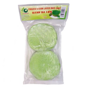 베트남 BANH DA LON 반다론 녹두 떡 케이크 클린행주증정, 500g, 1개