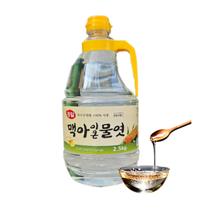 경일 이온 물엿 PT 가정 및 업소용, 2개, 2.5kg